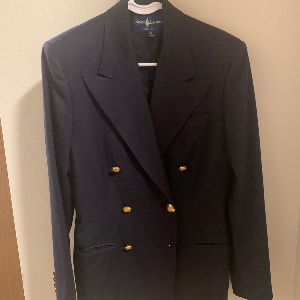 Ralph Lauren Navy Blazer